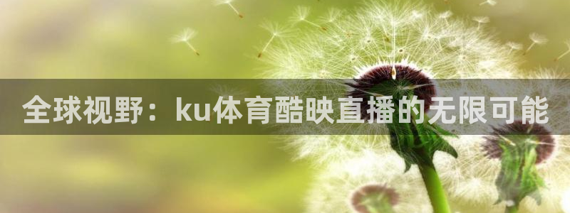 全球视野：ku体育酷映直播的无限可能